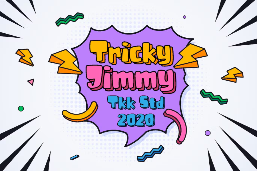 Tricky Jimmy Manga Fonts