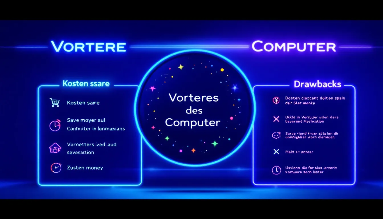 Vorteile des Computerkaufs: Ein Überblick über die positiven Aspekte.