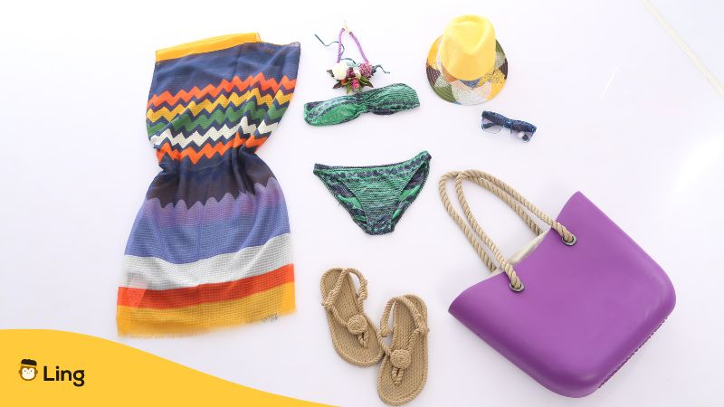 Summer beach outfit