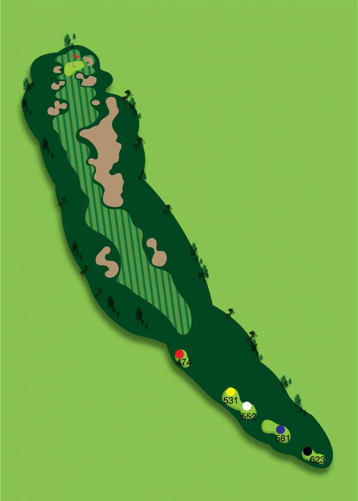 Hole 6th layout