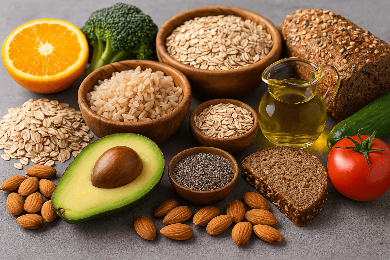 Add Whole Grains and Healthy Fats