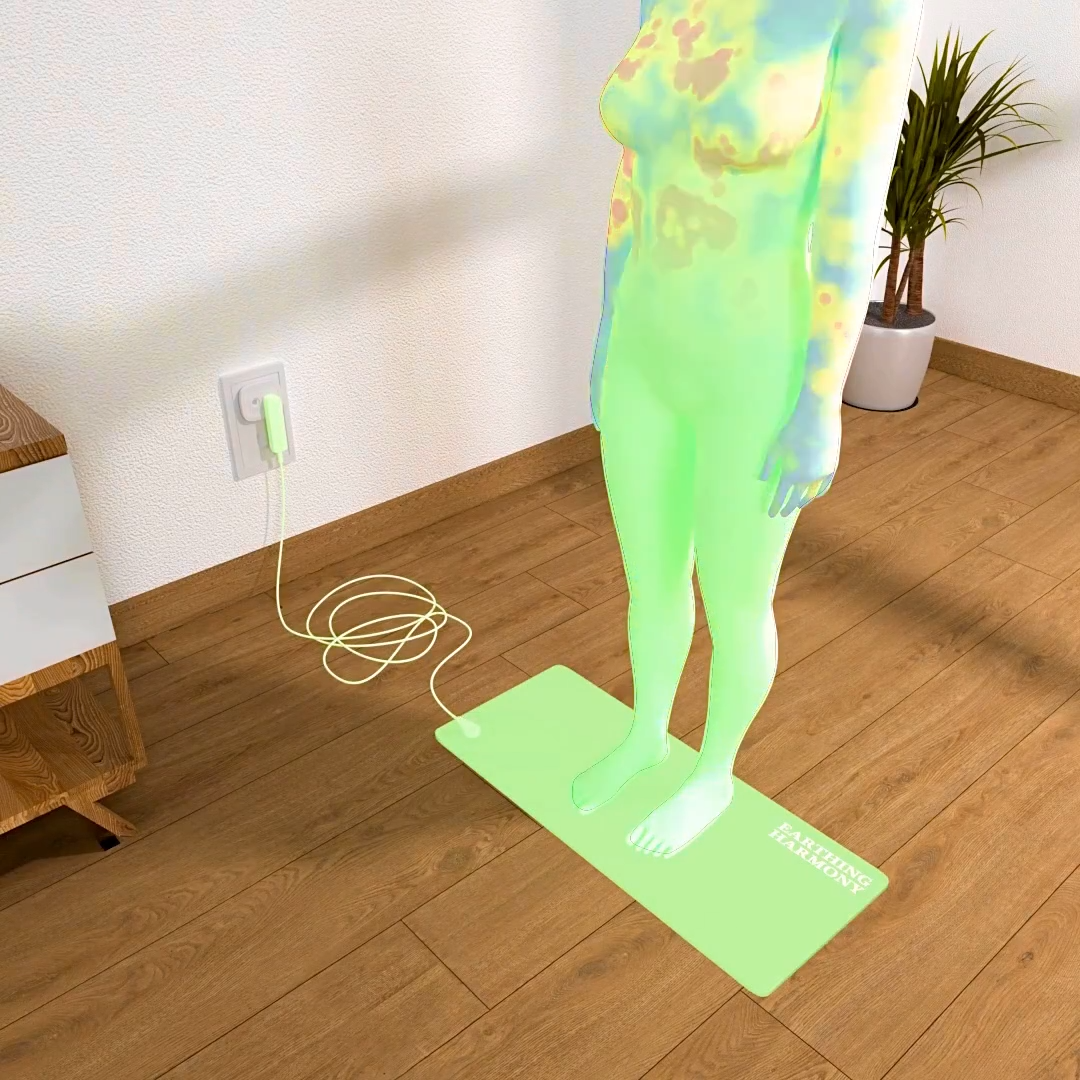 Grounding mat relieves neuropathy and other pains.
