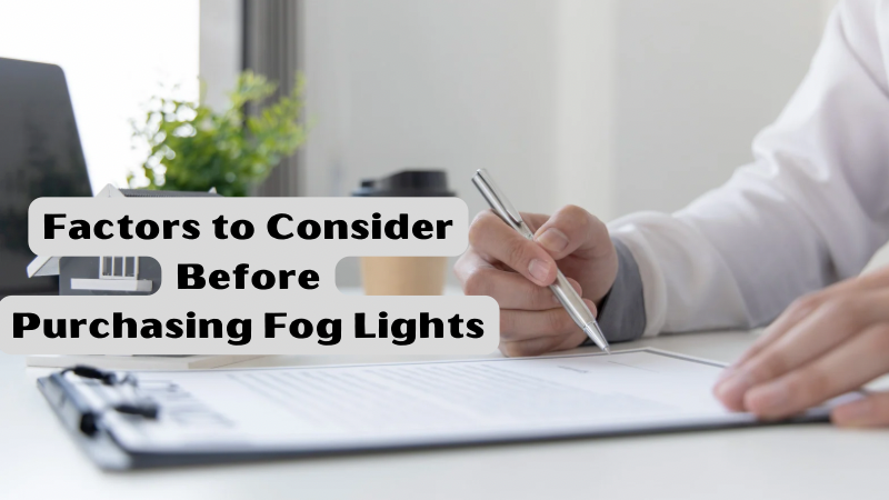 Fog Lights Buying Guide