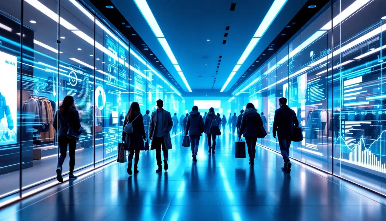 A photo illustrating the benefits of footfall tracking for retailers.