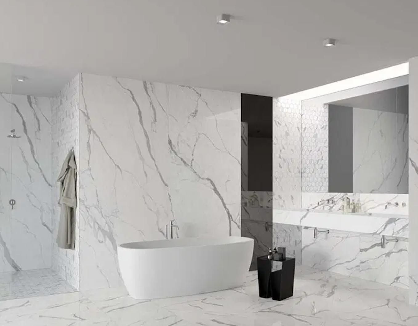 Statuario Superiore tiles.
