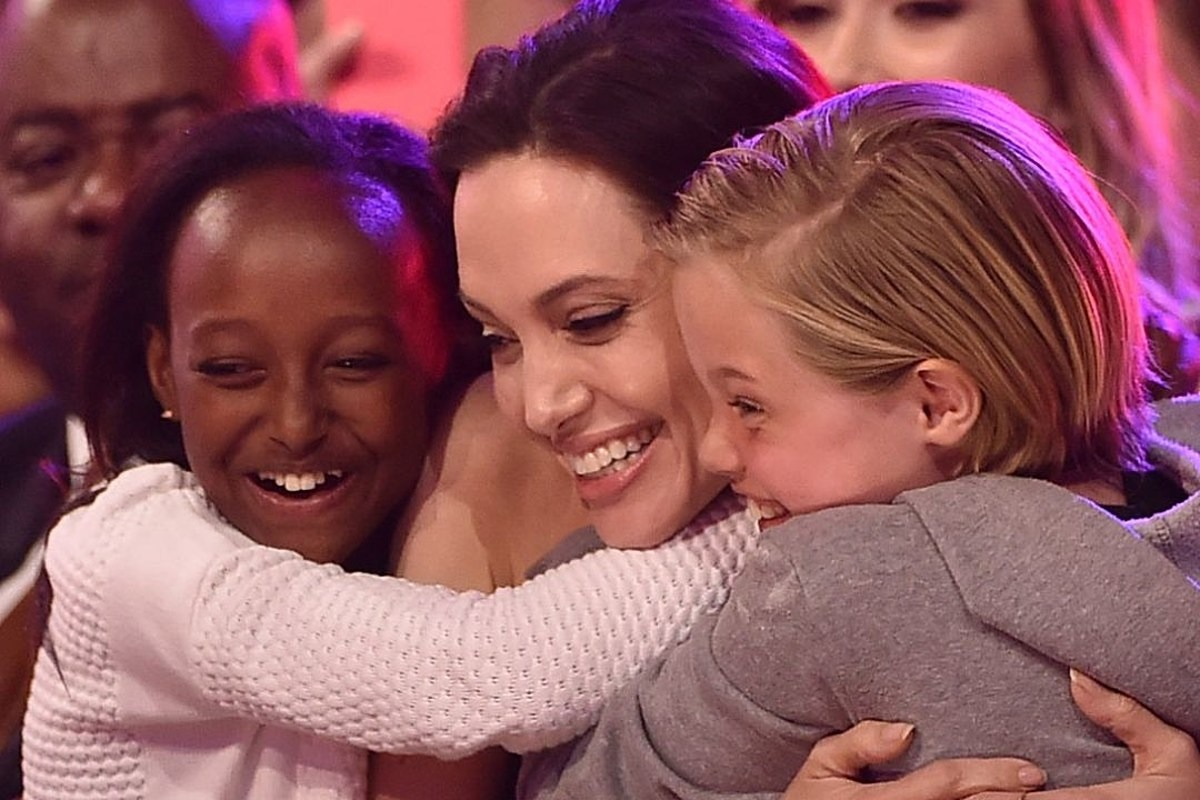 angelina jolie news, personal life, shiloh daughter, zahara daughter, mother