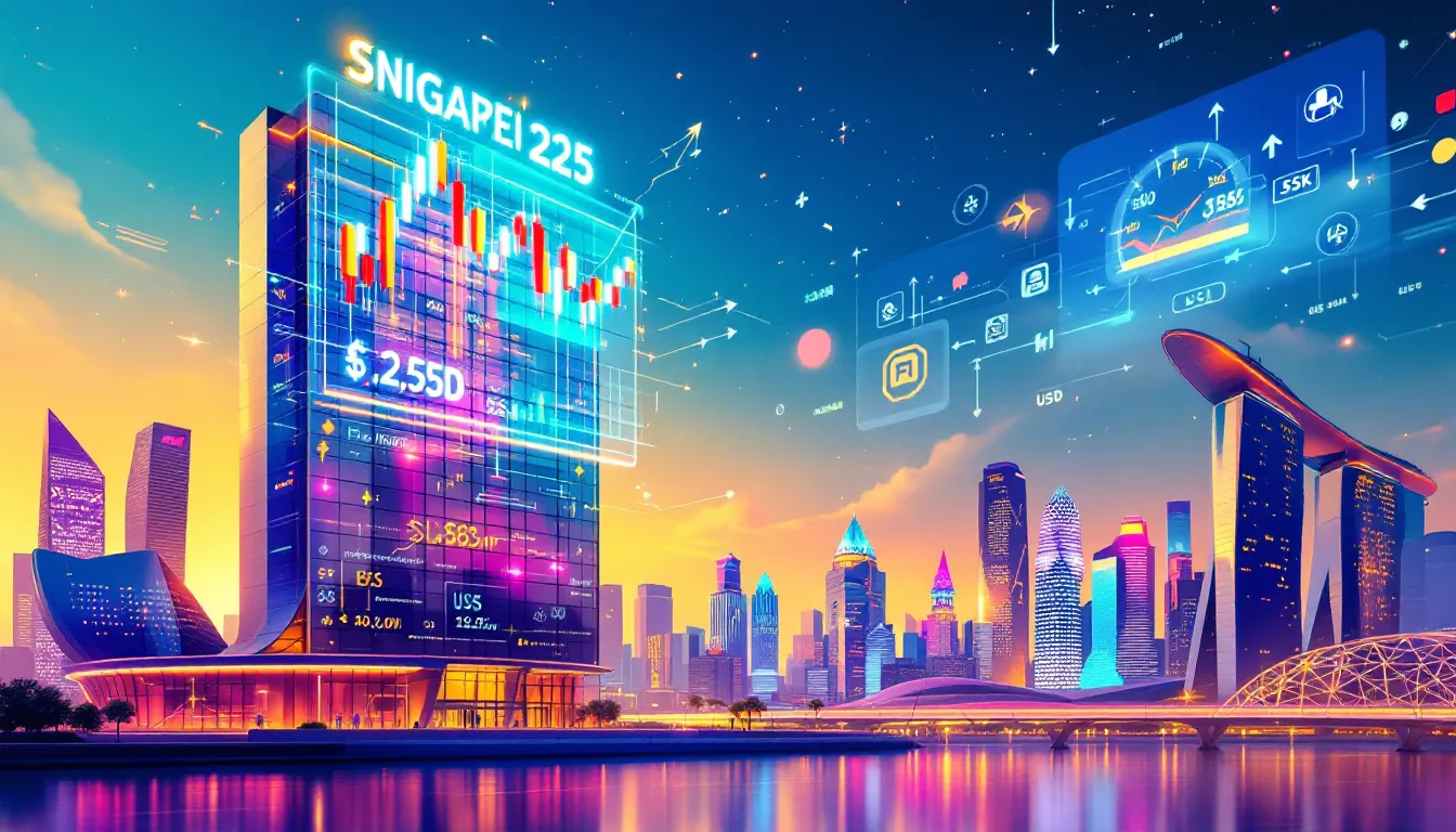 A visual representation of Singapore's most popular and traded futures trading contract.