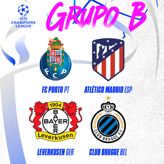 Grub B Liga Champions 2022 2023 (FC Porto, Atletico Madrid, Leverkusen, dan Club Brugge) (2022 07)