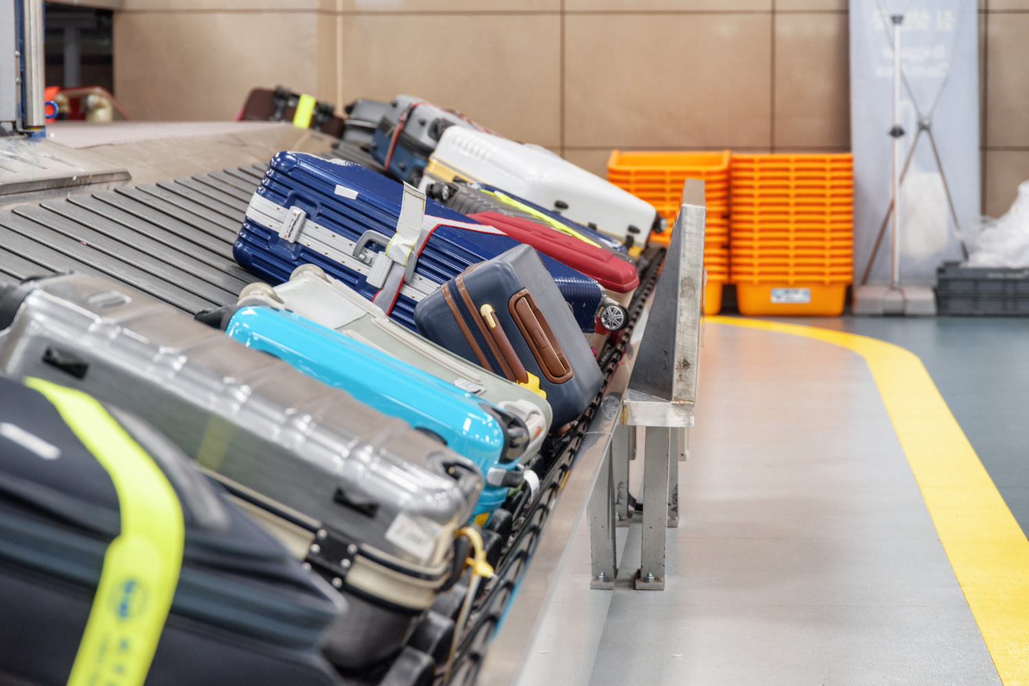 luggage at luggage belt
