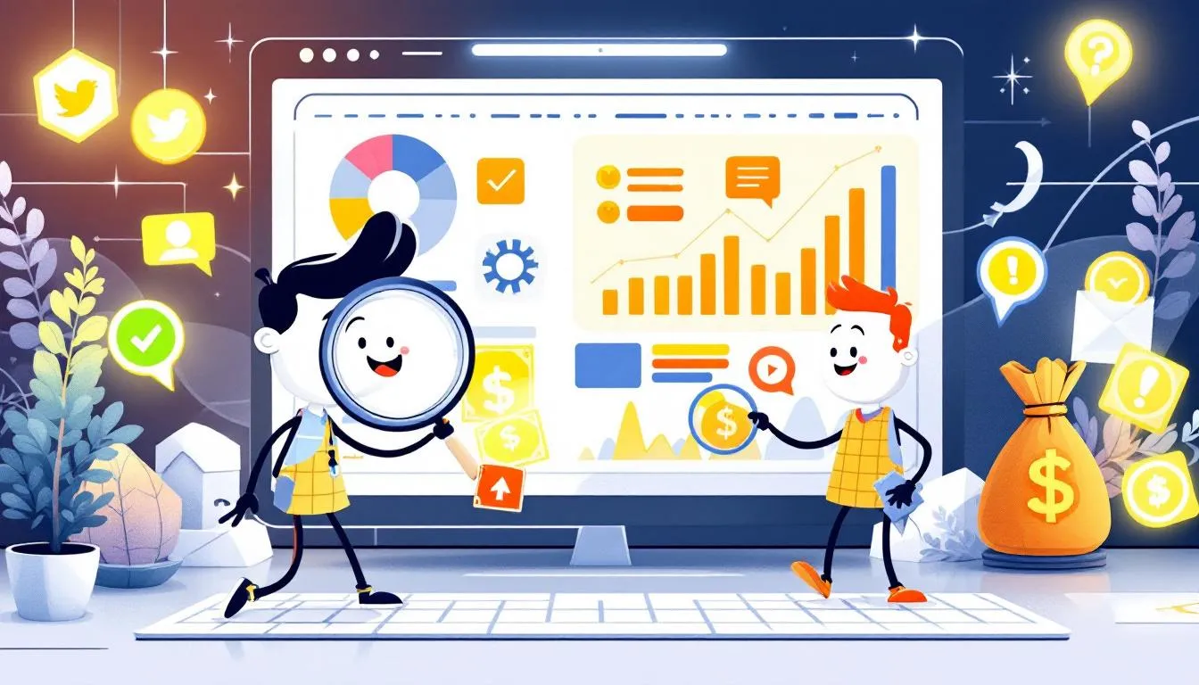 A comparison of local SEO and paid social ads, highlighting their benefits.
