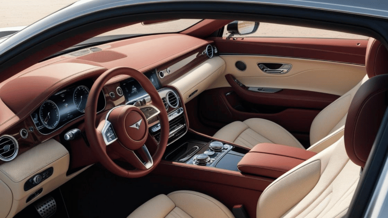 Ceramic tint film blocks sun UV wavelengths, protecting the vehicle’s interior.