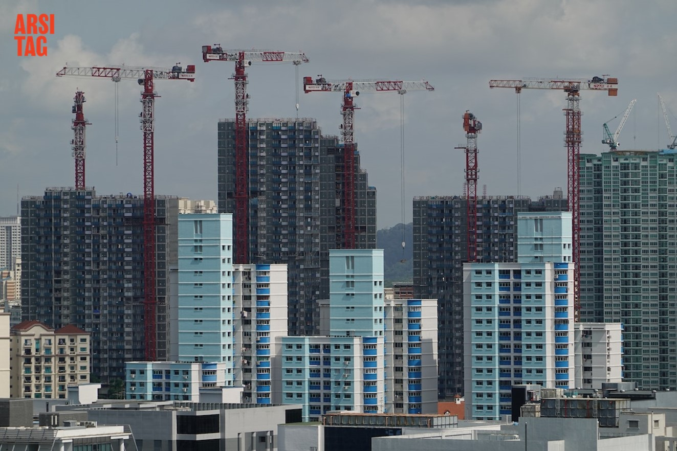 Pembangunan apartemen dan kondominium oleh developer properti, via Pexels