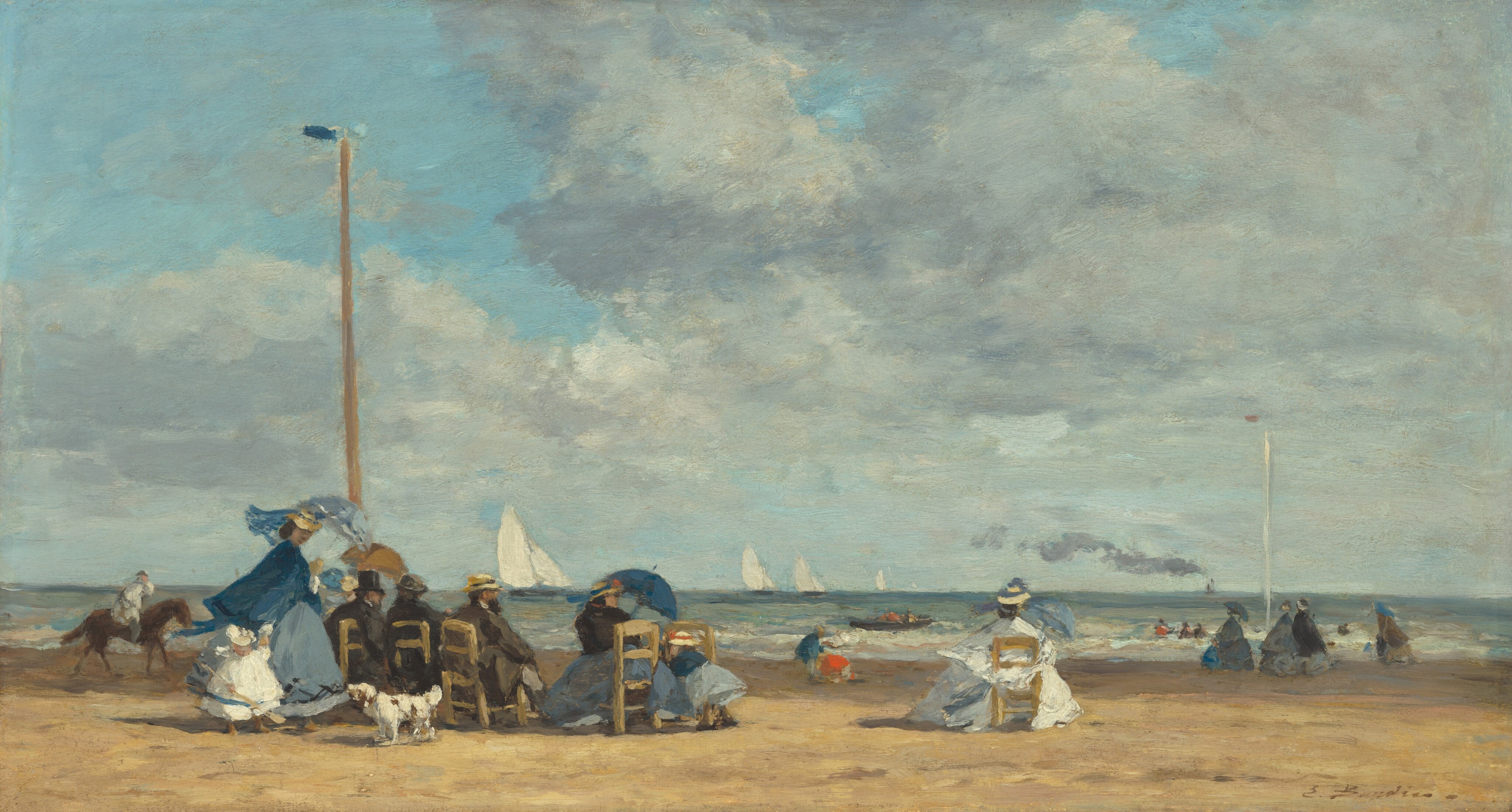 Beach at Trouville