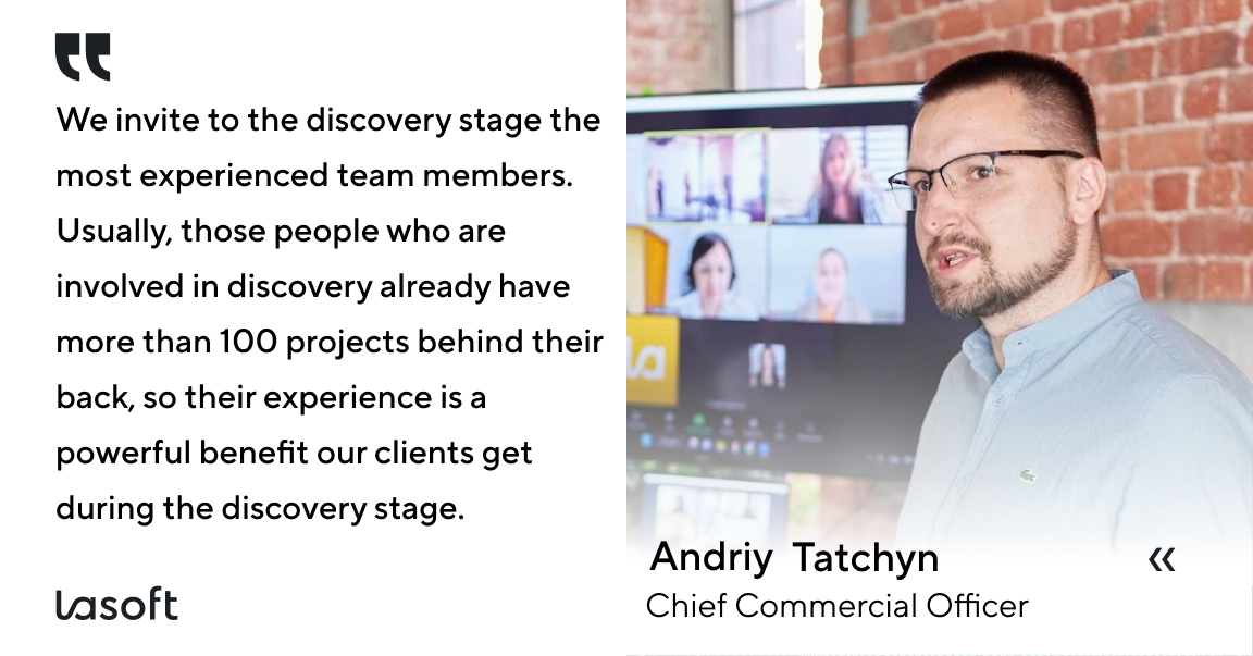 discovery phase deliverables and project success with LaSoft