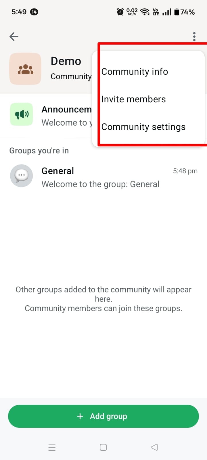 Step 5: Set admin controls and privacy settings