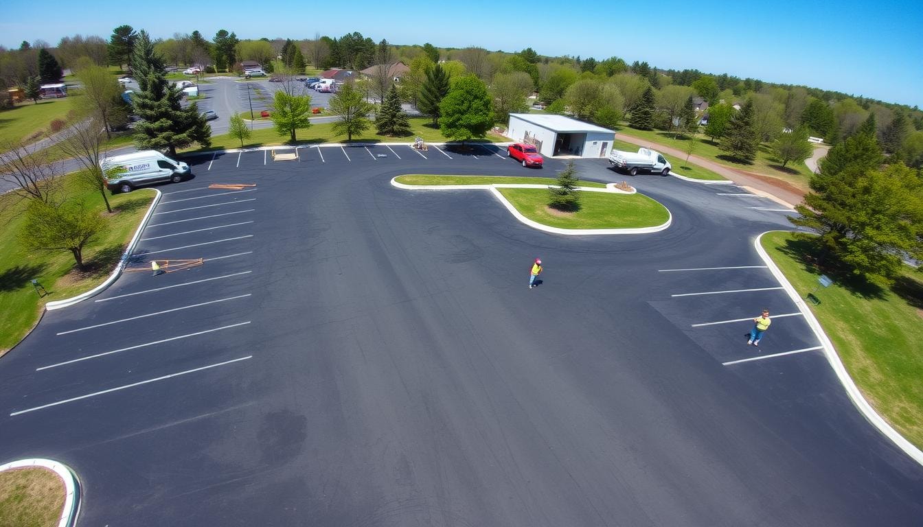 Parking Lot Paving
