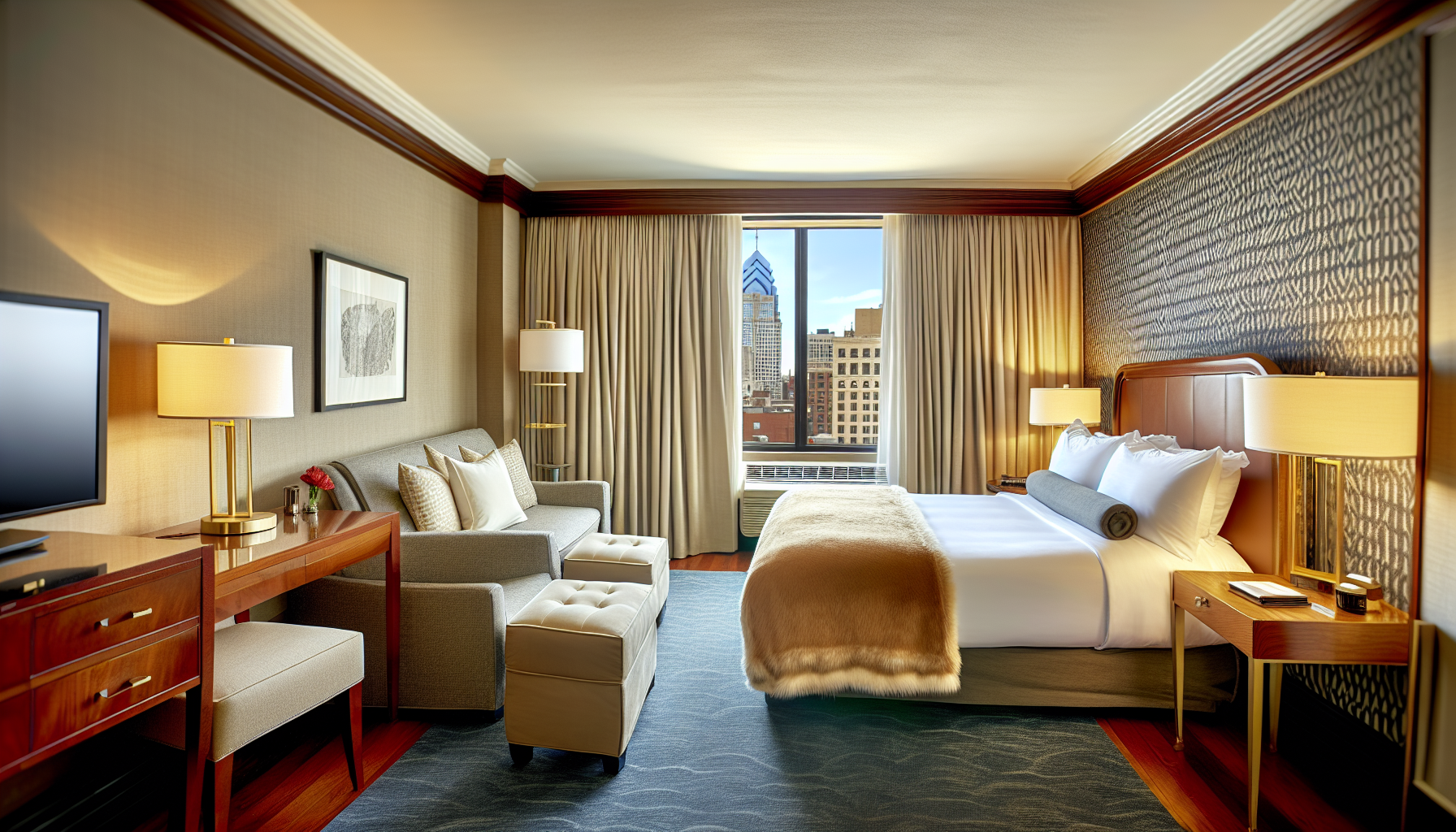 Hotel accommodation in Philadelphia