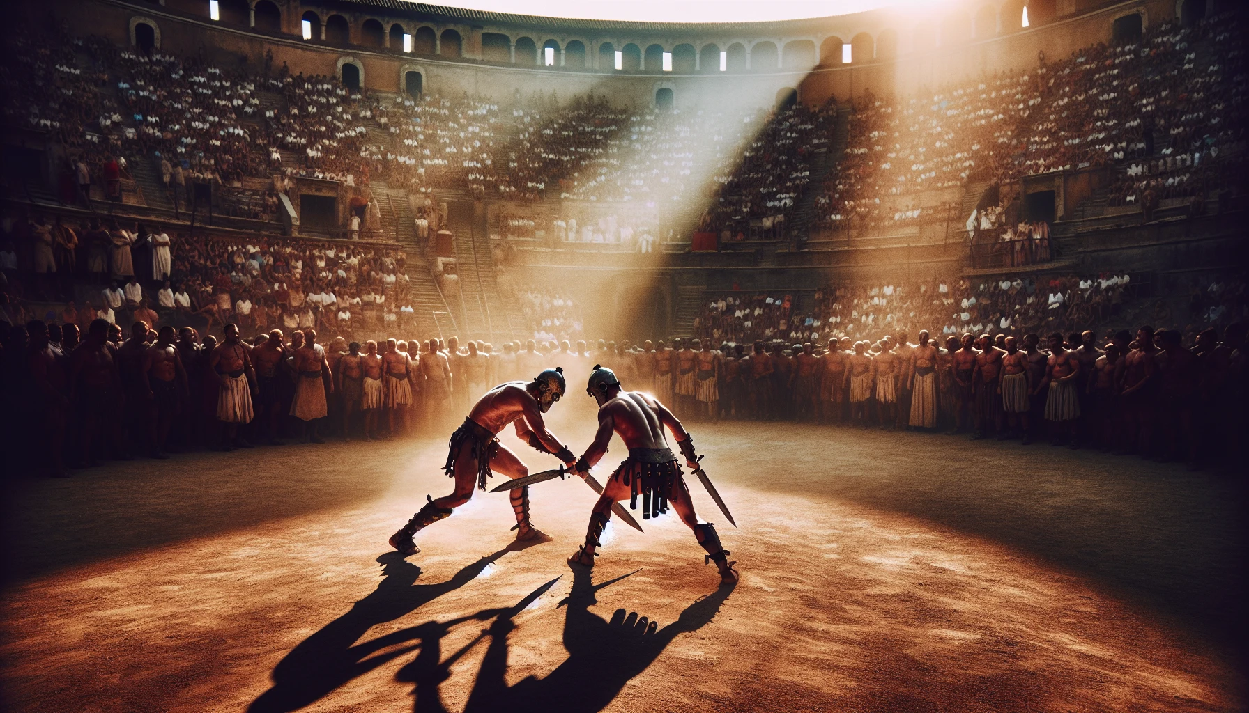 Gladiator fights at Circus Maximus