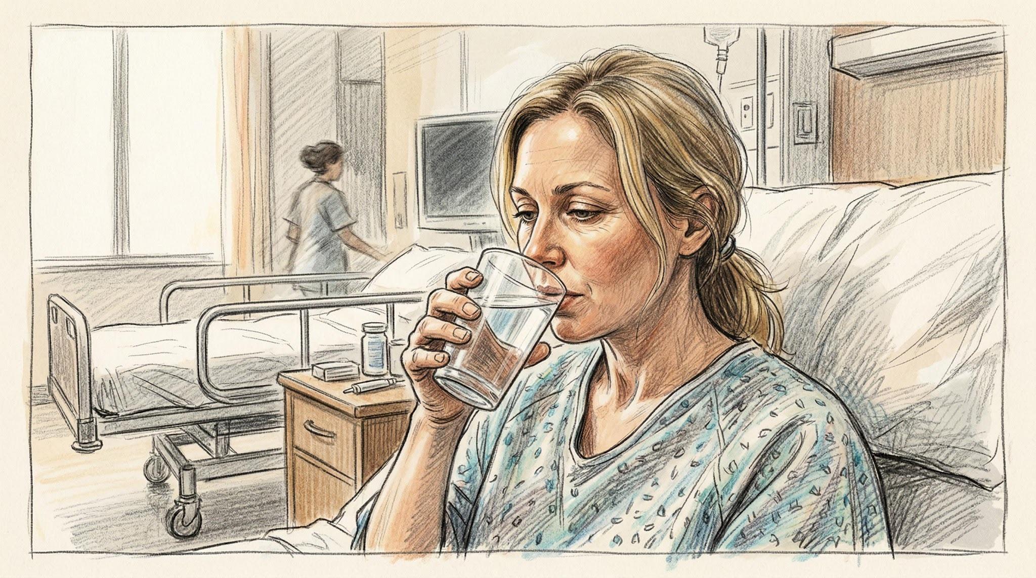 Hydrating post surgery
