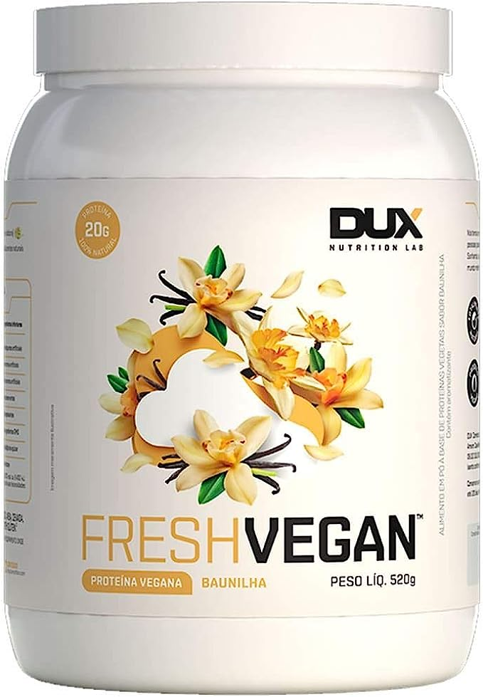 Proteína veganada da Dux. Fonte da imagem: site oficial da marca. 