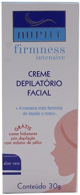 Creme Depilatório Facial Nupill. Imagem: Amazon