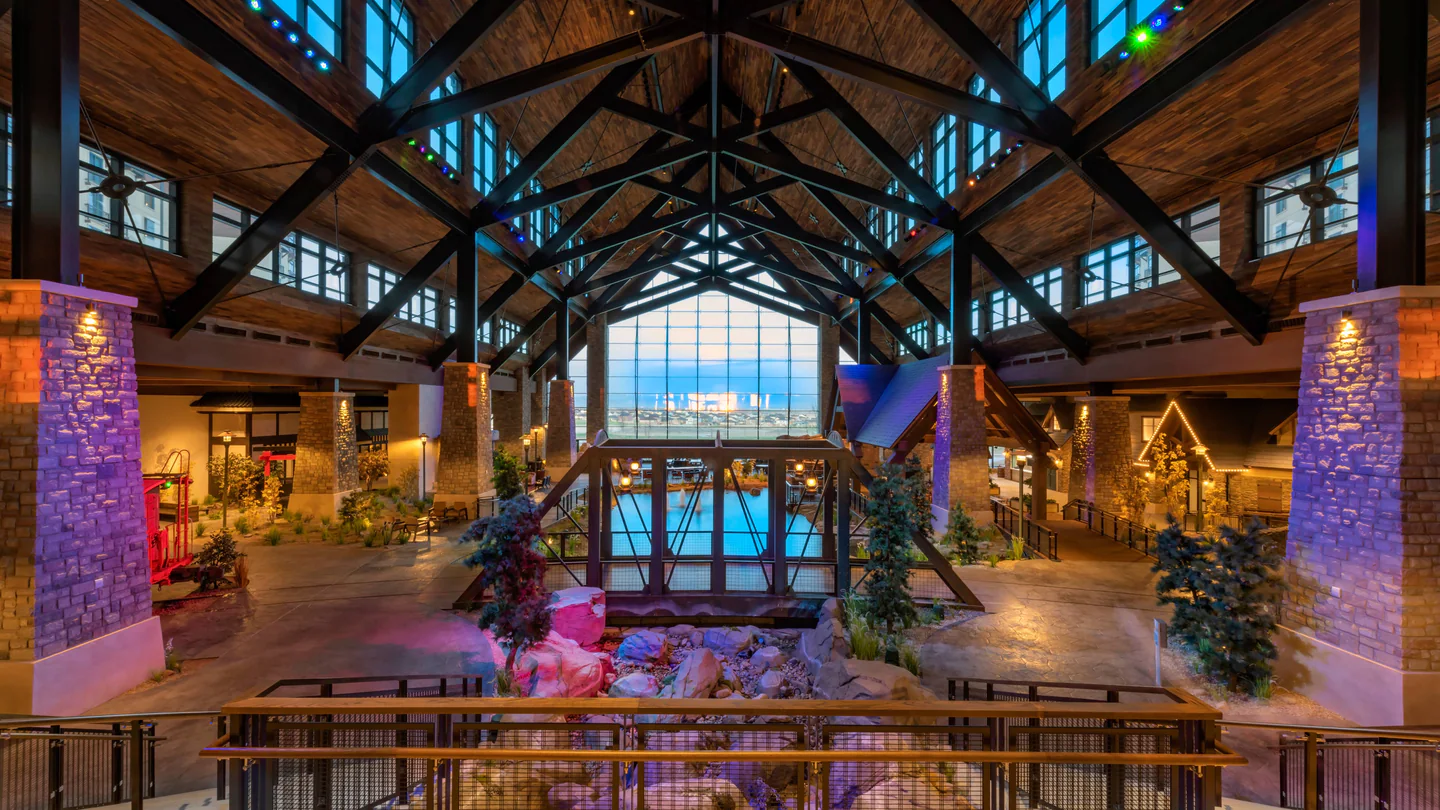 The lobby of Gaylord Rockies Resort & Convention Center
