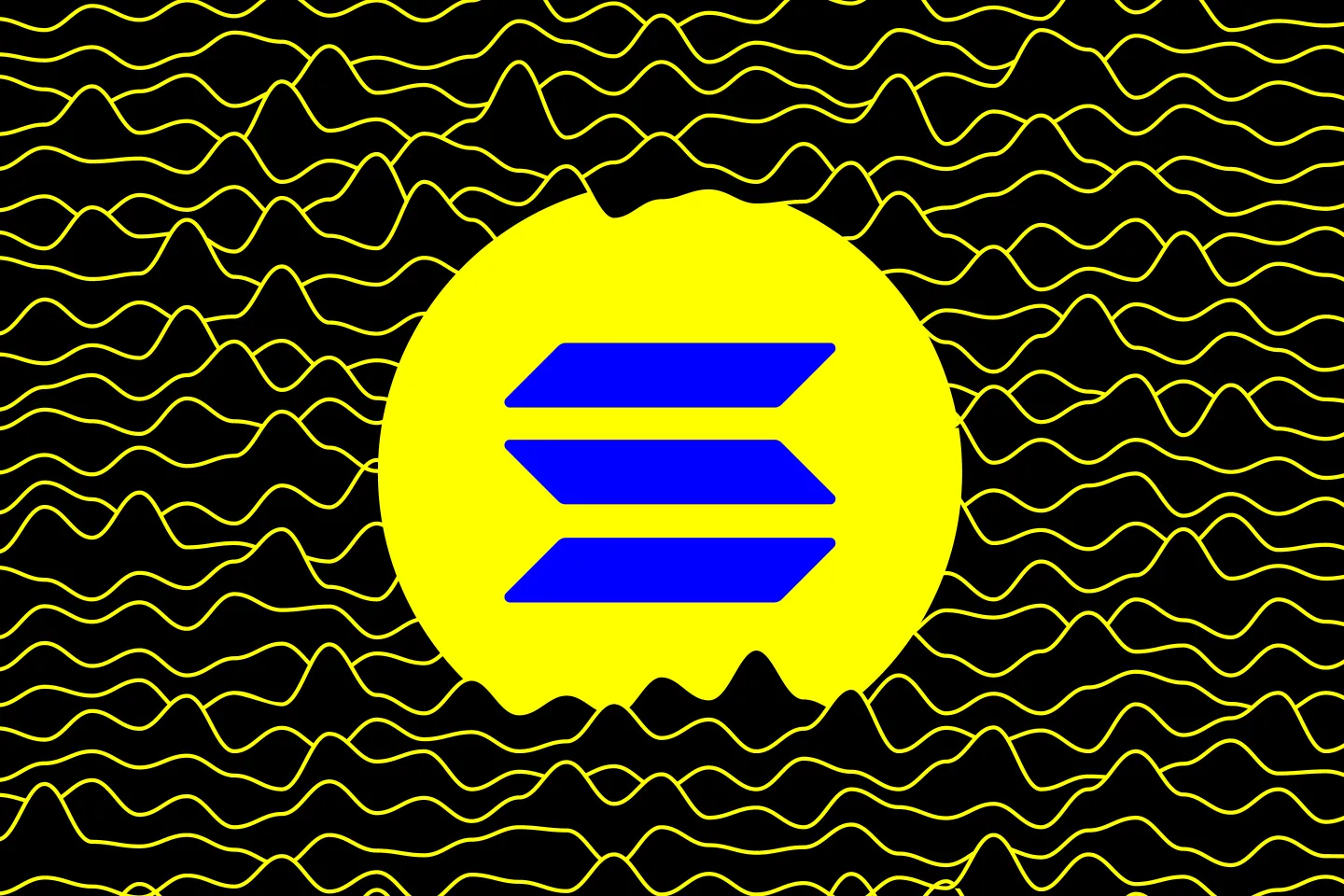 Yellow Solana logo 