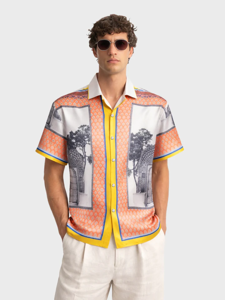Polyester shirt for men