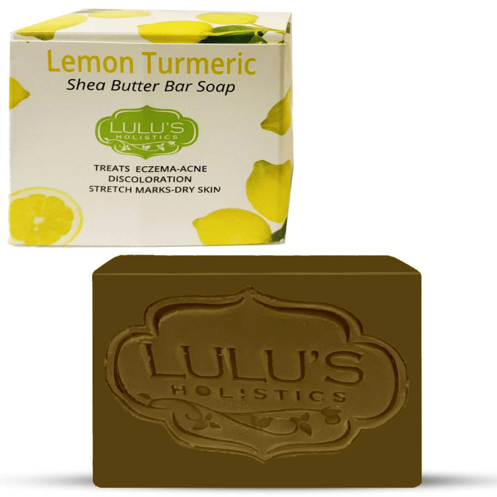 Lulu's Holistics Lemon Turmeric Soap Bar