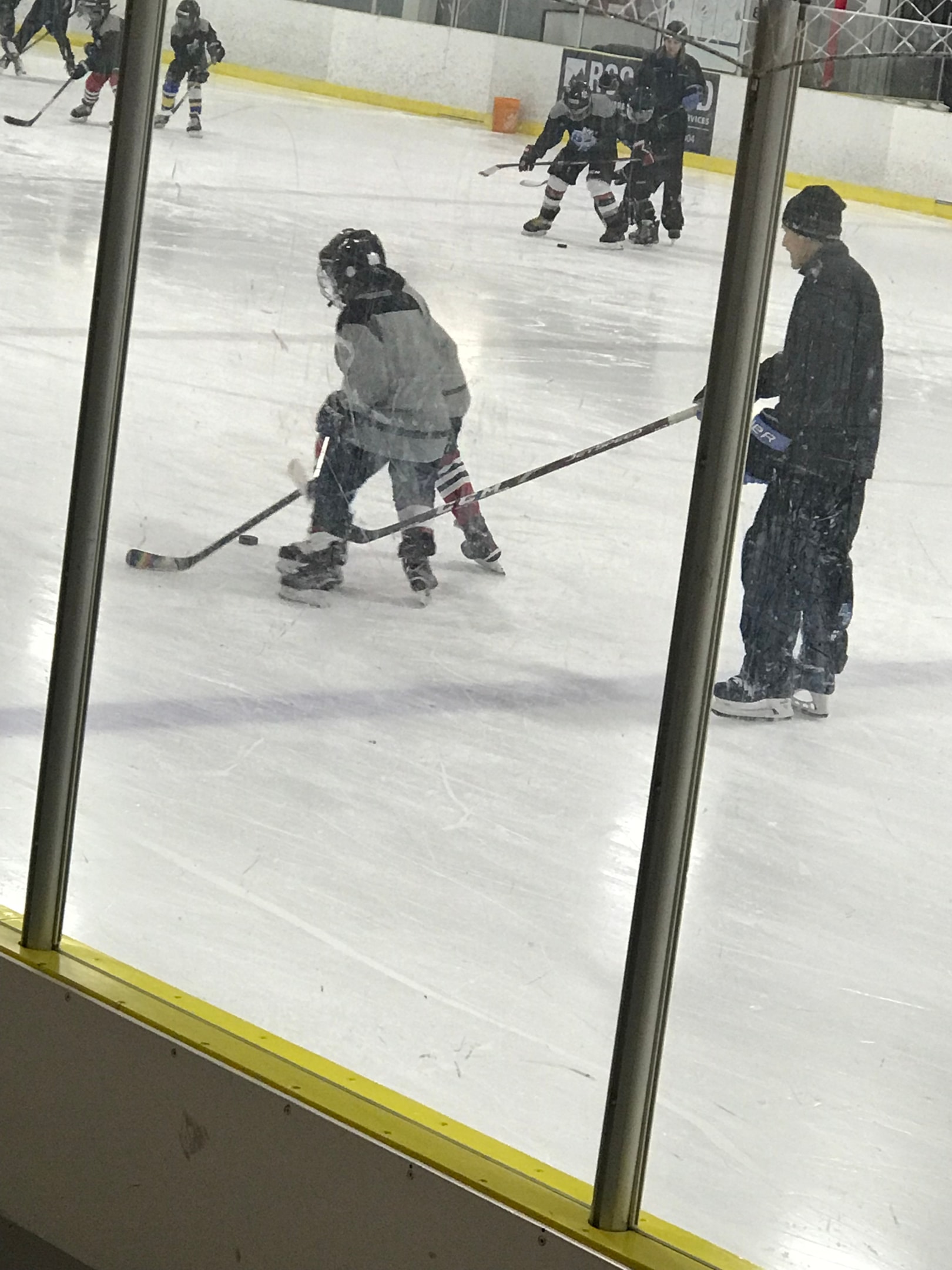 On ice body contact and a combination of varing training from week to week helped form and fun! 