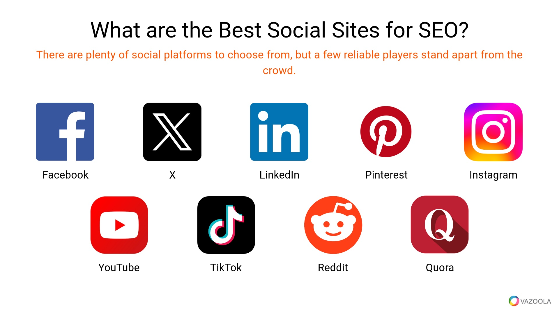 What are the best social sites for SEO