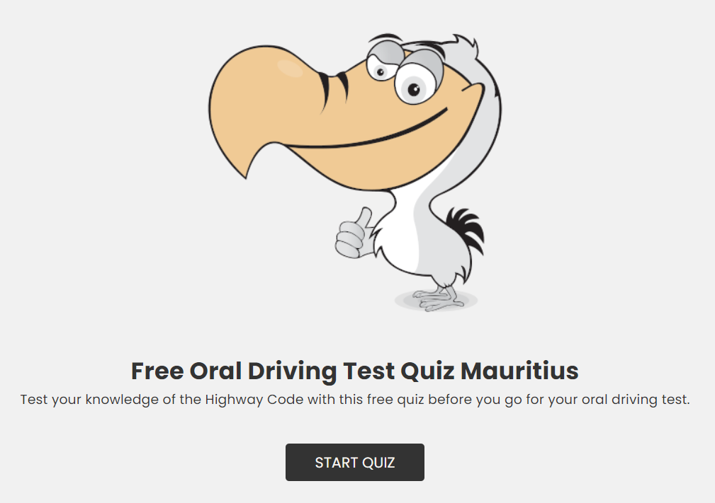 Top 5 tips on how to pass oral driving test in Mauritius Ashesh's