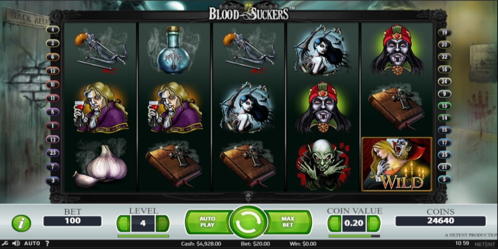 blood suckers, online casinos, bonus money games