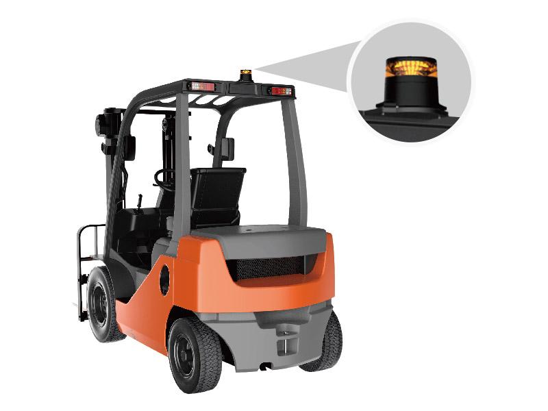 Forklift Truck Top-mounted Beacon Lights-TB25 series