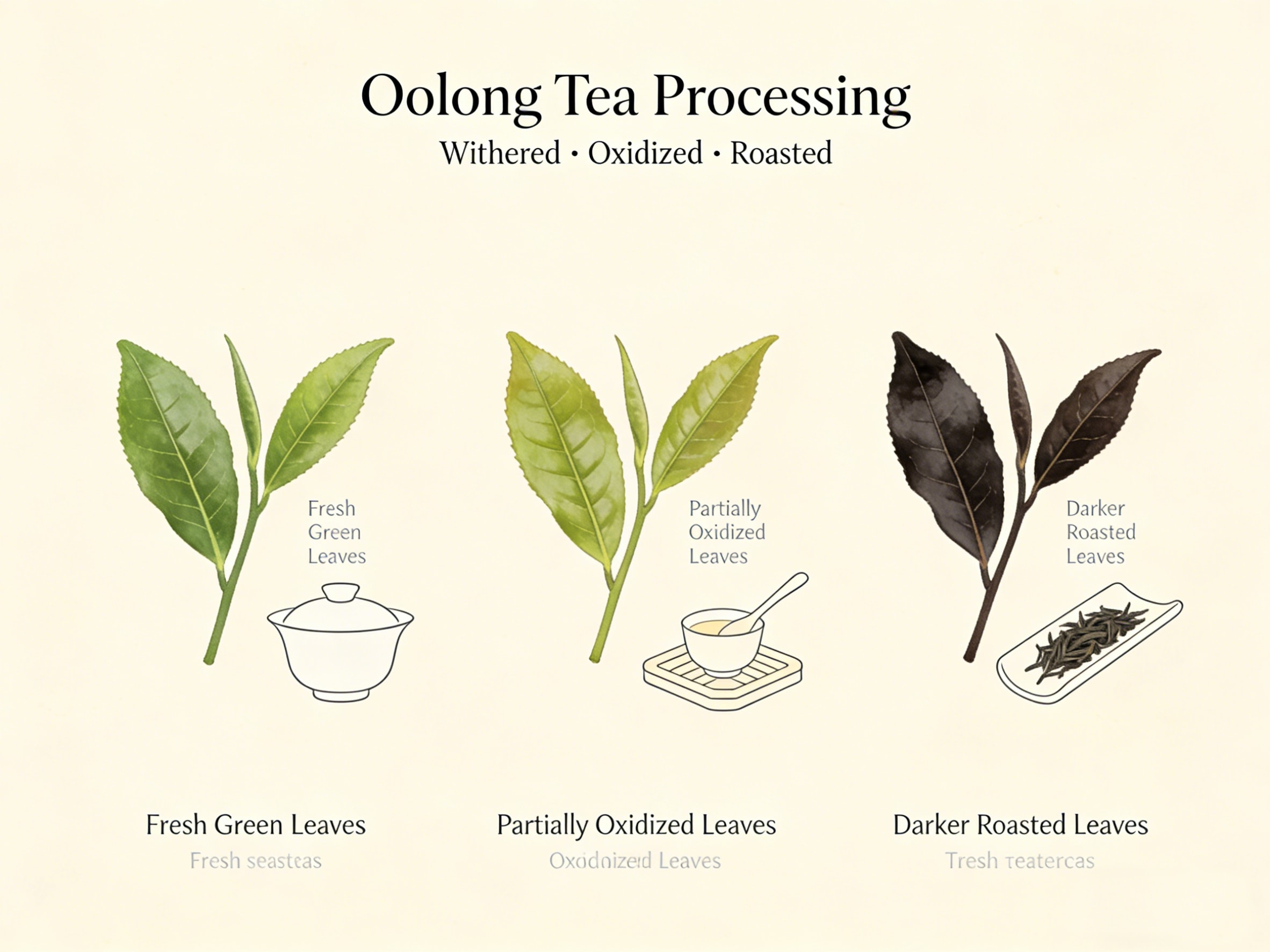 Oolong Tea Processing