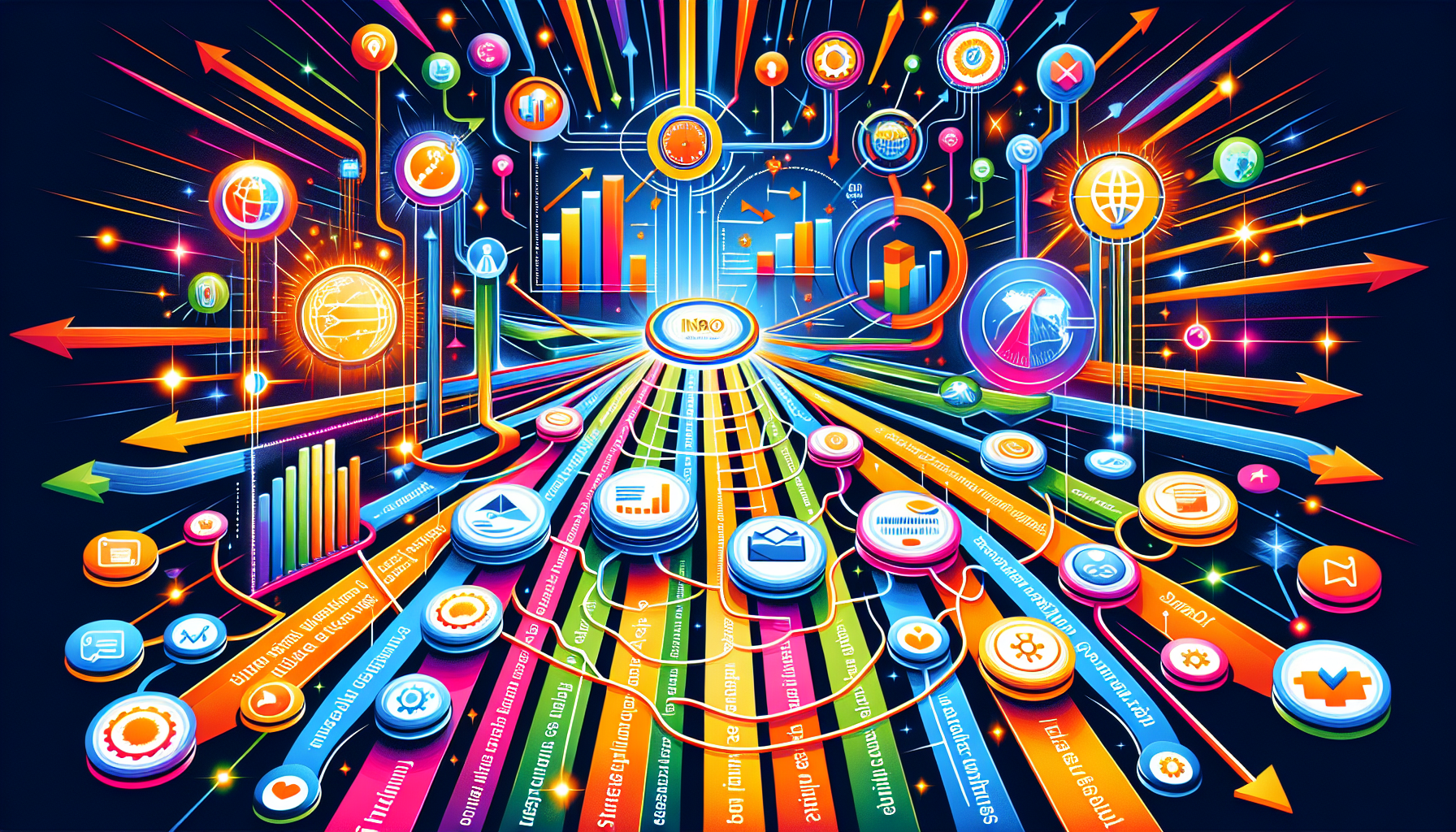 A graphic representation of the importance of internal linking for SEO, showcasing how internal links enhance search engine visibility.