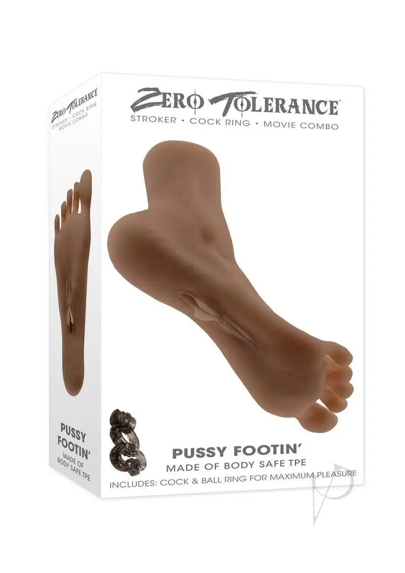 Zero Tolerance Pussy Footin’ Masturbator – Chocolate