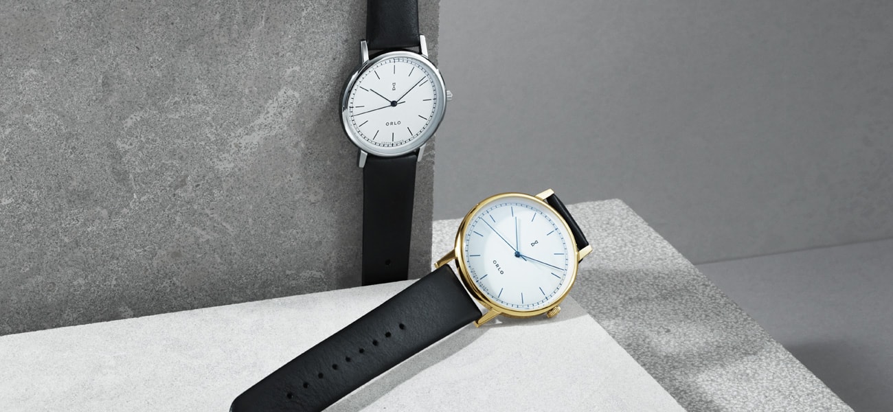 The ORLO Watches Copenhagen collection comes with quick-release straps as do our other collections.