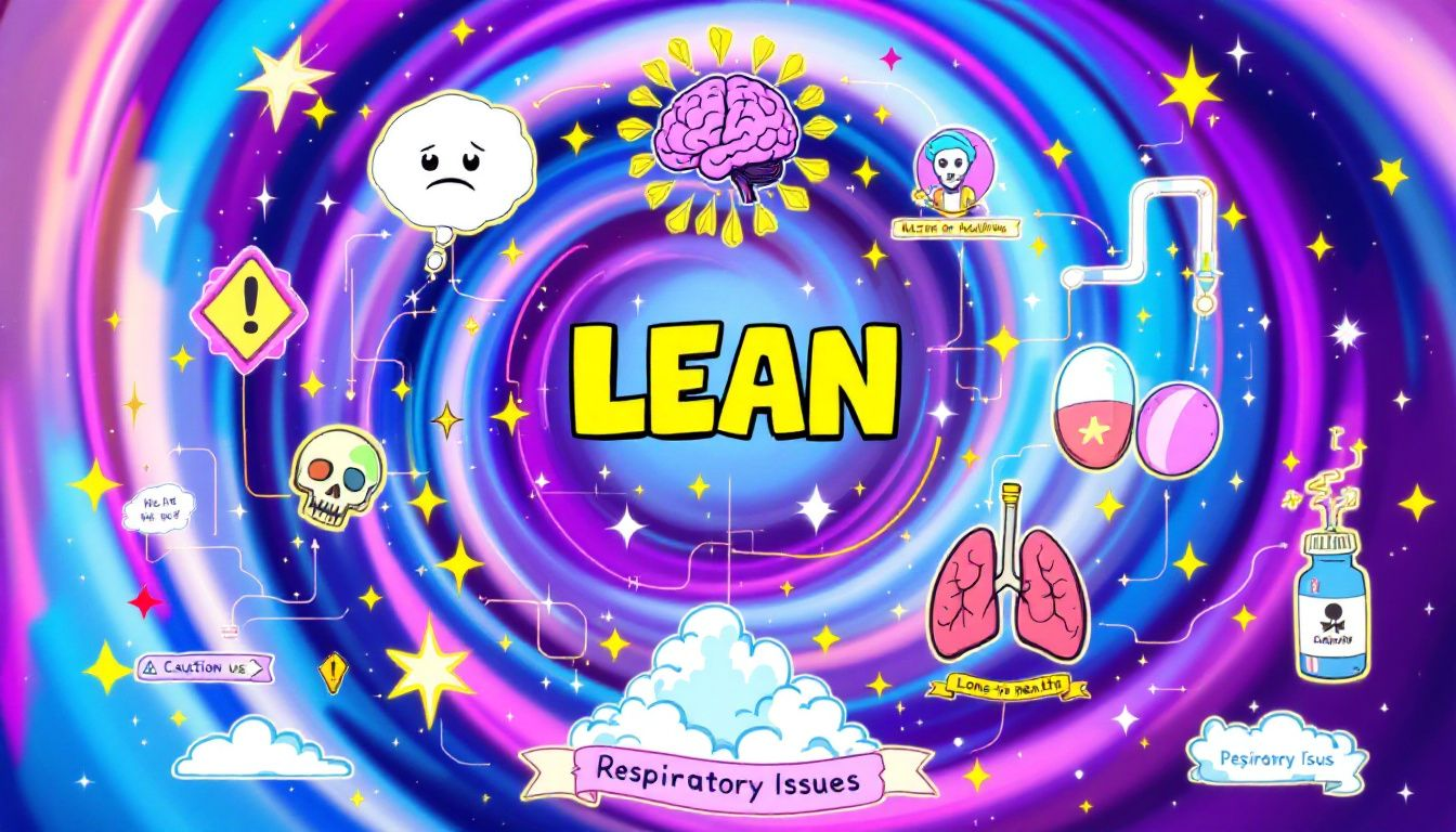 Long-term health consequences of lean use.