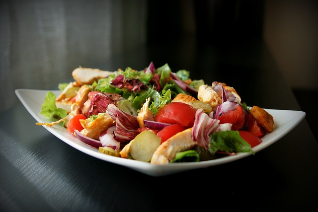 salad, healthy food, tomato