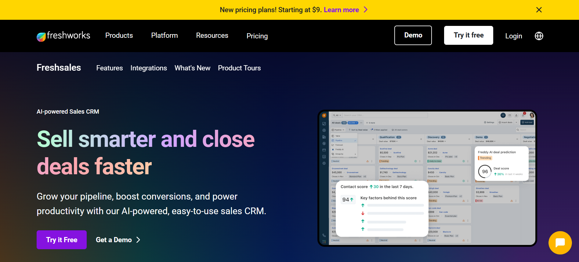 freshworks - freshsales