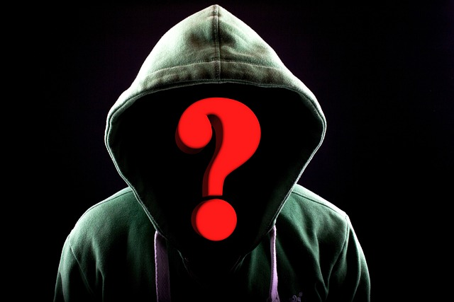 hacker, question mark, hoodie