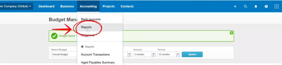 Xero Budget Creation and Tracking Guide for Malaysian SMEs 9