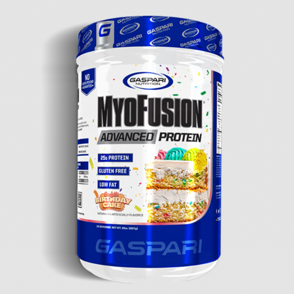 Image of Gaspari Nutrition's delicious Myofusion Advanced Protein Blend.