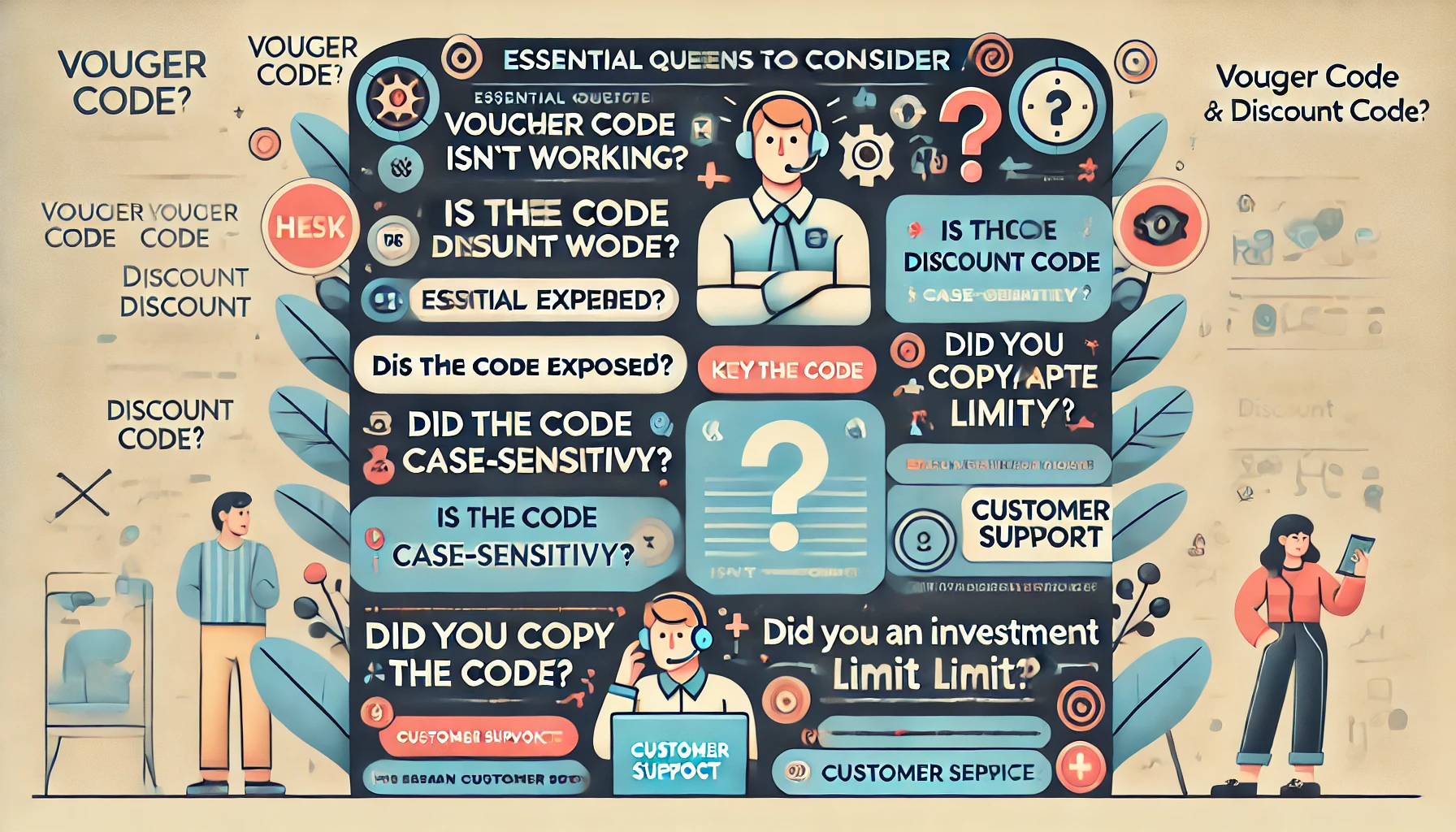 Questions to ask if your voucher code or discount code isn't working