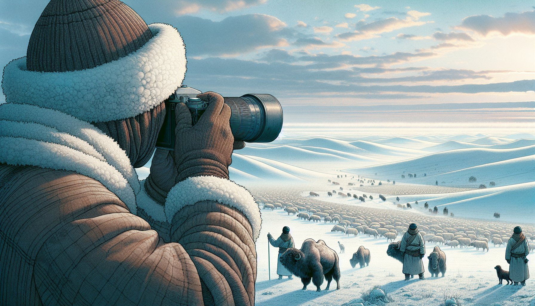 Capturing the frozen beauty of Mongolia's winter