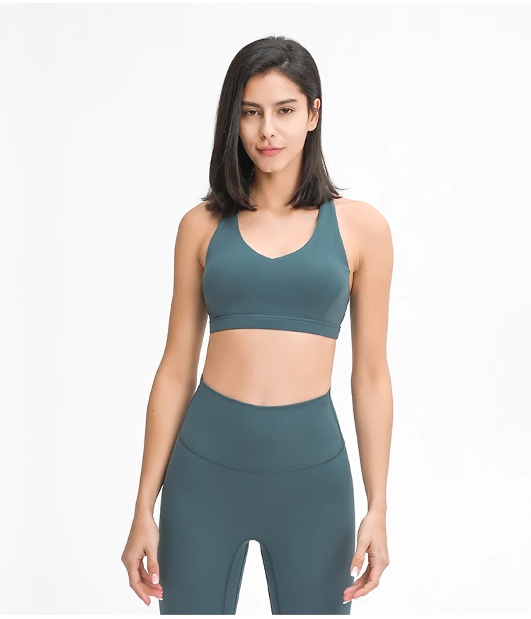 Lululemon All Day Breeze Bra, Viridian Green, 8 