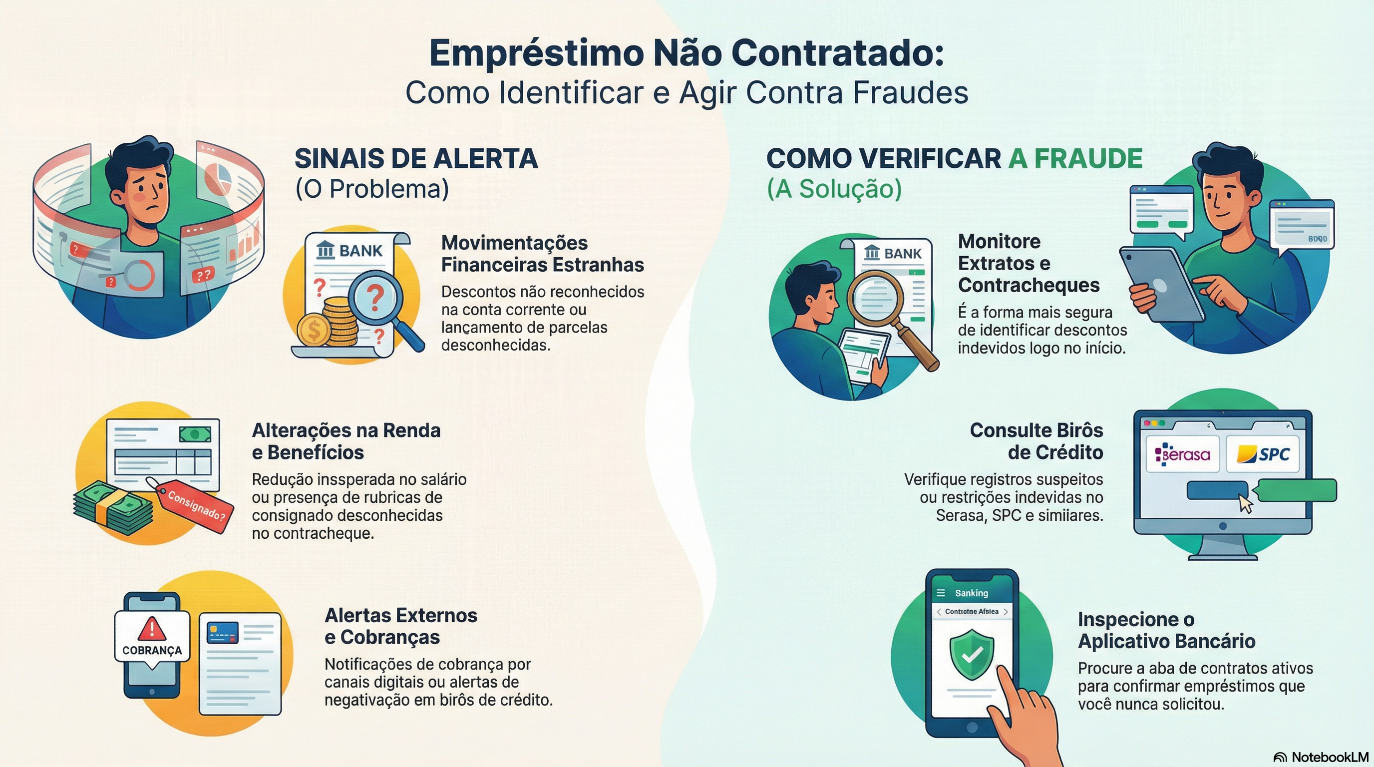 Como saber se existe um empr&eacute;stimo pessoal n&atilde;o contratado no meu CPF ou na minha conta banc&aacute;ria?