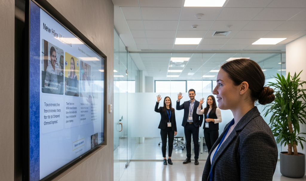 How Do You Create Employee Recognition Signage Boards? 9 new hire welcome board