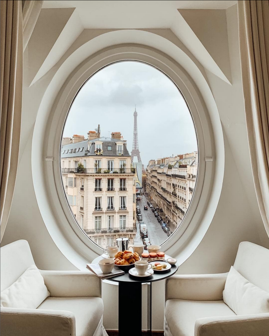 superior rooms with view of eiffel tower